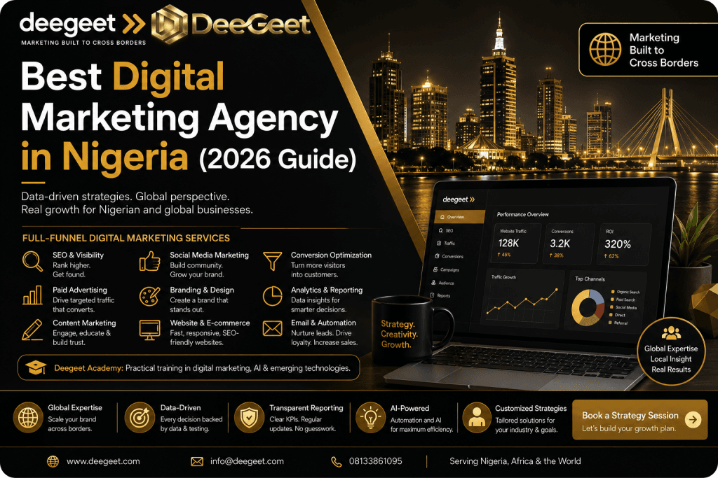 Best Digital Marketing Agency in Nigeria